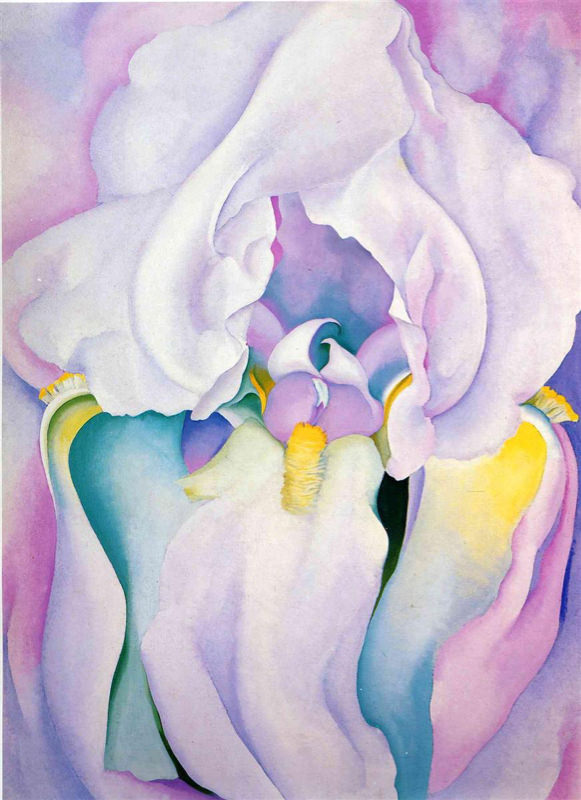 O'Keeffe, Lumière de l'Iris -1924
