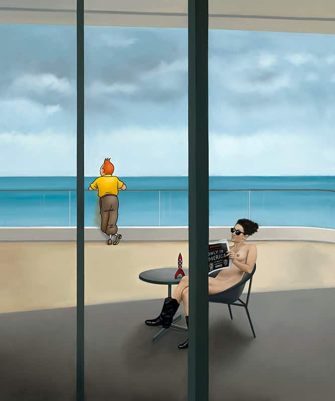 Ole Ahlberg Tintin - The Balcony In Phu Quoc