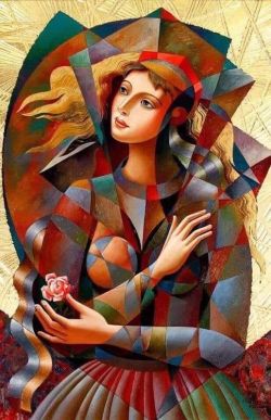 Oleg Zhivetin Mademoiselle Fable reproduction peinte à la main