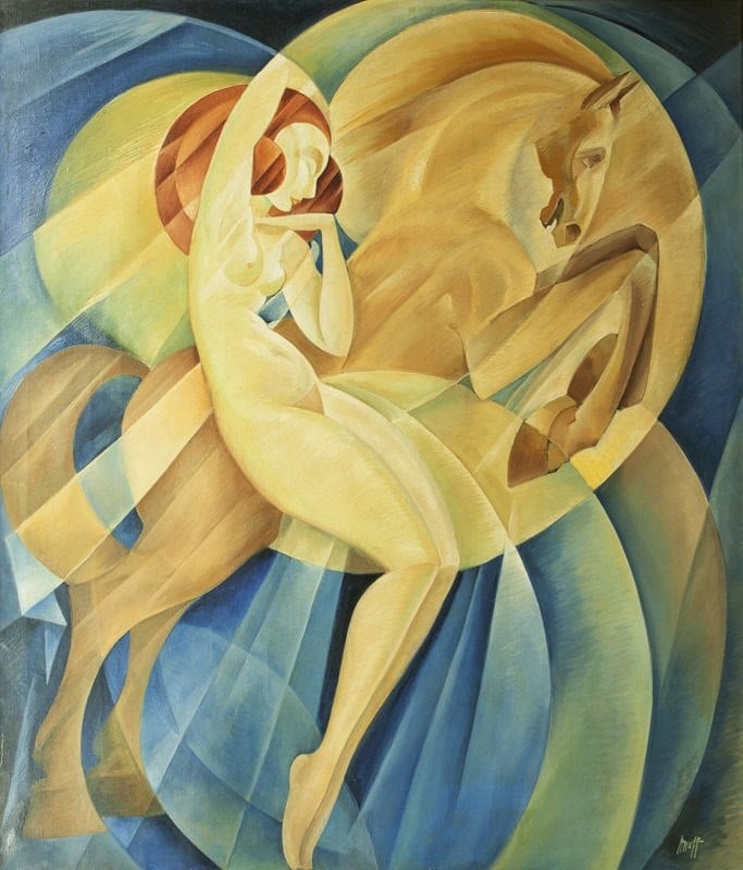Orla Muff Amazon On Horseback. 1931