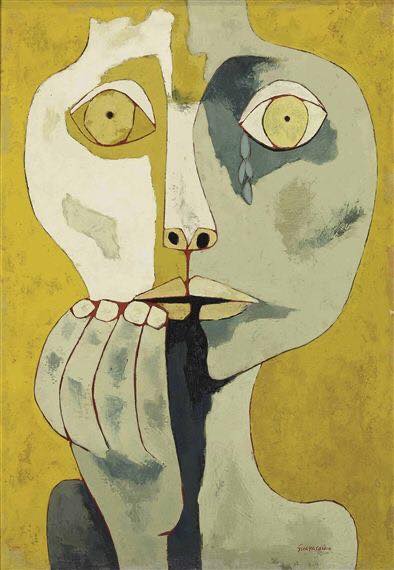 Oswaldo Guayasam N Cabeza De Nina Triste 1977