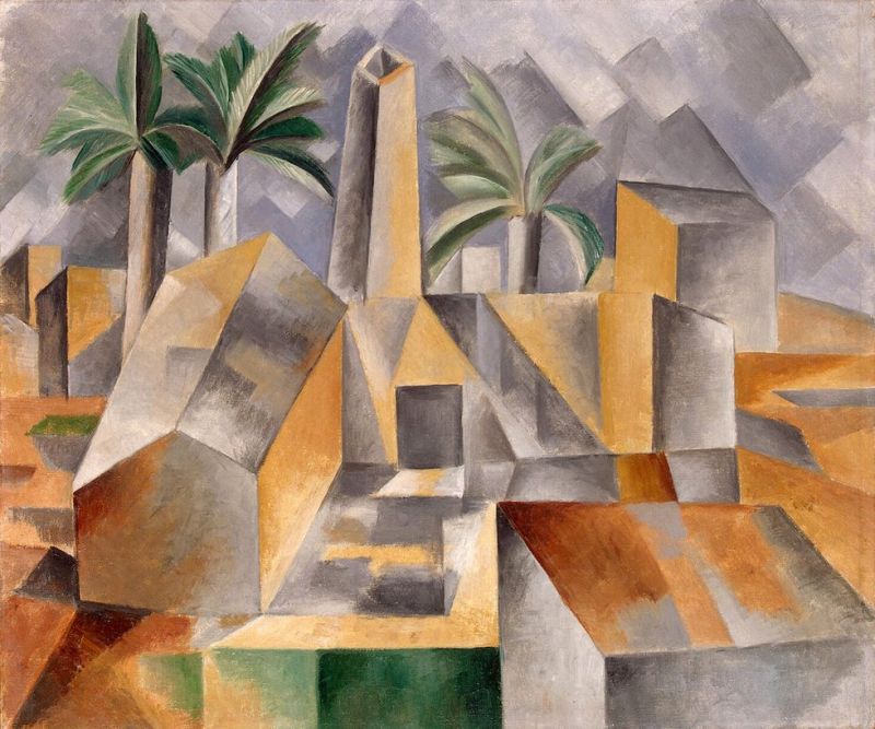 Pablo Picasso L Usine Au Village Horta De Ebro