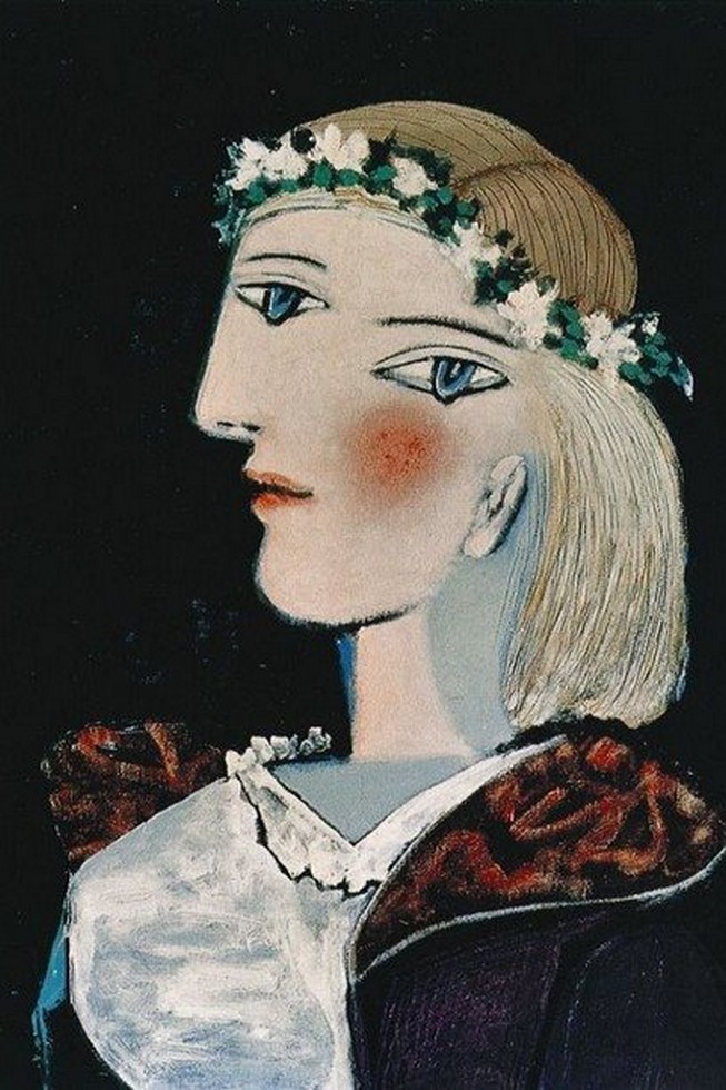 Pablo Picasso, Marie-Thérèse con guirnalda, 1937