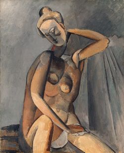 Peinture sur toile de Pablo Picasso Nude 1909 reproduction peinte à la main