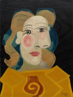 Peinture sur toile de Pablo Picasso Tete De Femme Dora Maar 1939 reproduction peinte à la main