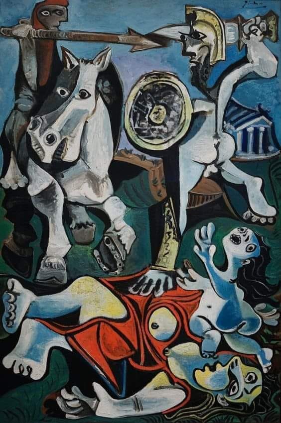 Pablo Picasso The Rape Of The Sabine Women 1963
