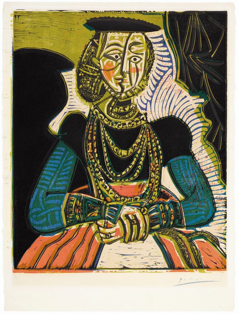 Pablo Picasso Woman Torso After Cranach The Younger 1958