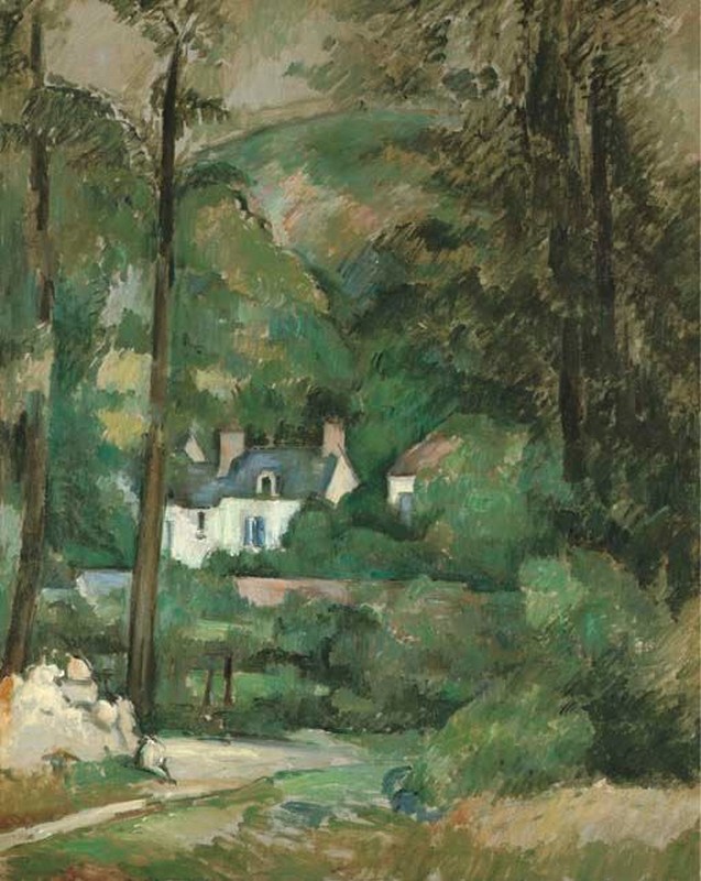 Paul Cézanne, Maisons dans la verdure, c. 1881