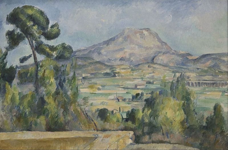 Paul Cézanne, Montagne Sainte-Victoire, ca.1890