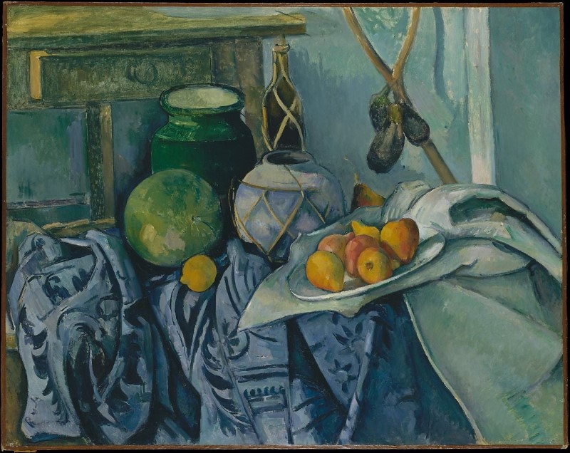 Paul Cézanne, Still Life with a Ginger Jar and Eggplants, 1893-94