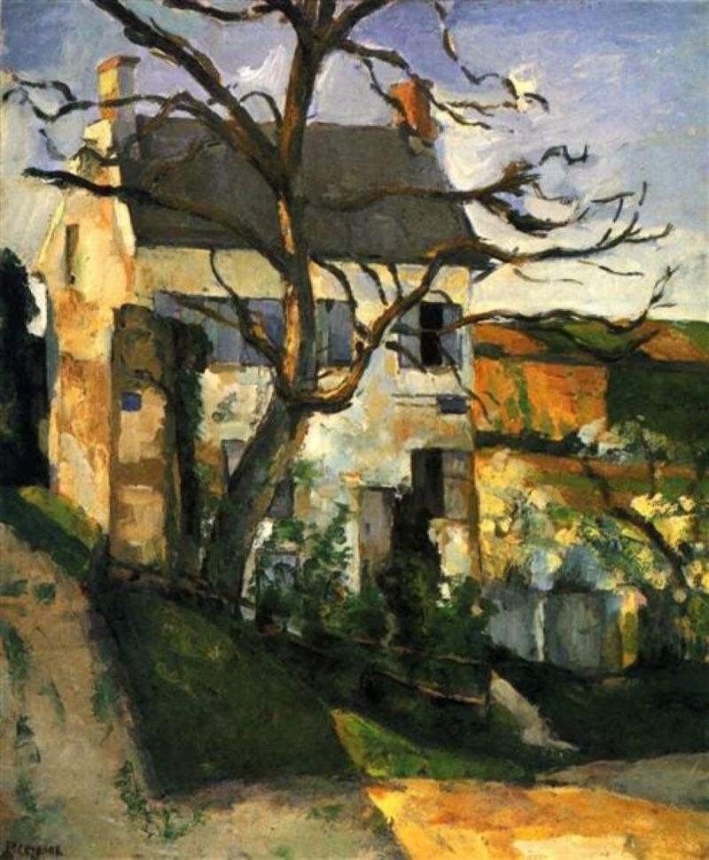 Paul Cezanne The House And The Tree C.1874