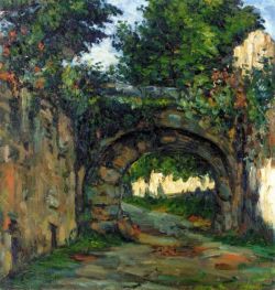 Peinture sur toile de Paul Cezanne The Vault - 1864 reproduction peinte à la main