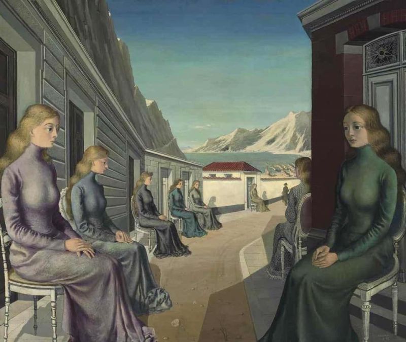 Paul Delvaux, Le village des sirènes 1942