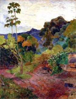 Peinture sur toile de Paul Gauguin Martinique Landscape 1887 reproduction peinte à la main