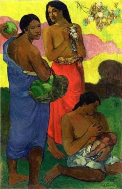 Peinture sur toile de Paul Gauguin Maternite Ii 1899 reproduction peinte à la main