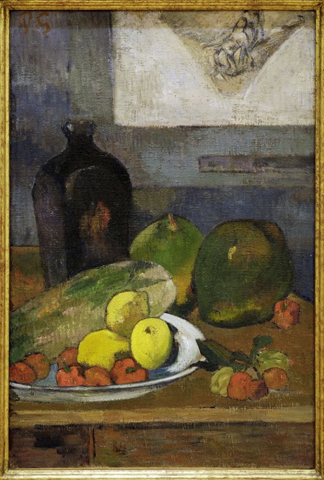 Paul Gauguin, Nature morte à l'Esquisse de Delacroix, 1887