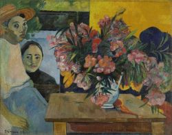 Peinture sur toile de Paul Gauguin, Te tiare farani, 1891 reproduction peinte à la main