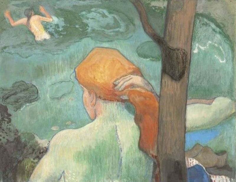 Paul Gauguin The Bathing Place La Baignade 1889