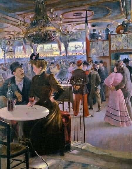 Paul Hoeniger Moulin De La Galette Paris 1894