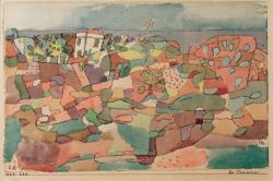 Peinture sur toile de Paul Klee Bei Taormina 1924 reproduction peinte à la main