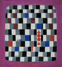 Peinture sur toile de Paul Klee, Überschach, 1937 reproduction peinte à la main