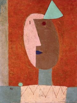 Peinture sur toile de Paul Klee Clown 1929 reproduction peinte à la main
