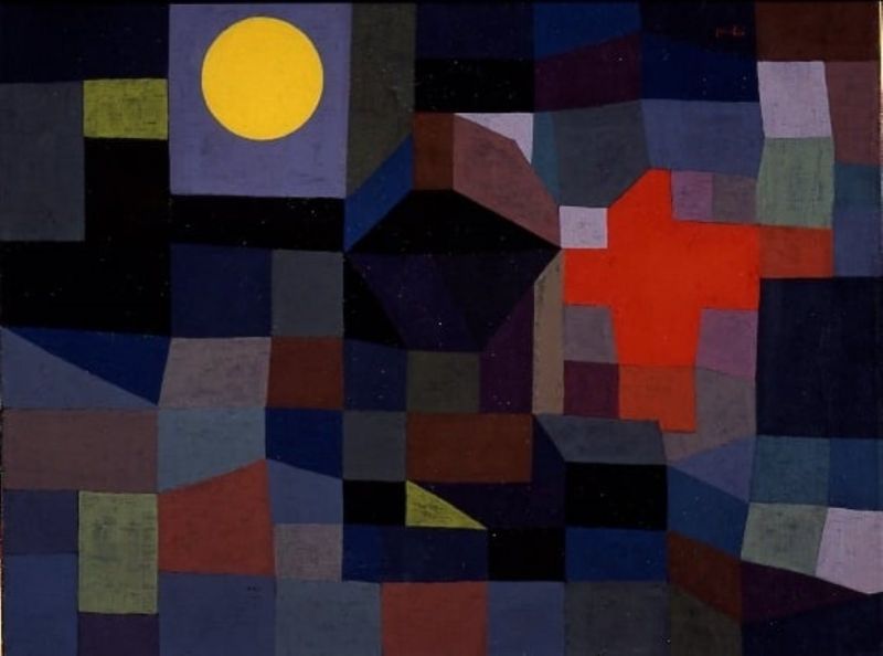 Paul Klee Fire Under A Full Moon 1933