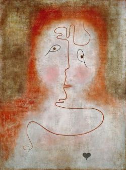 Peinture sur toile de Paul Klee In The Magic Mirror reproduction peinte à la main