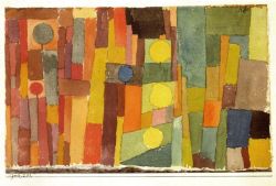 Peinture sur toile de Paul Klee, In the style of Kairouan reproduction peinte à la main
