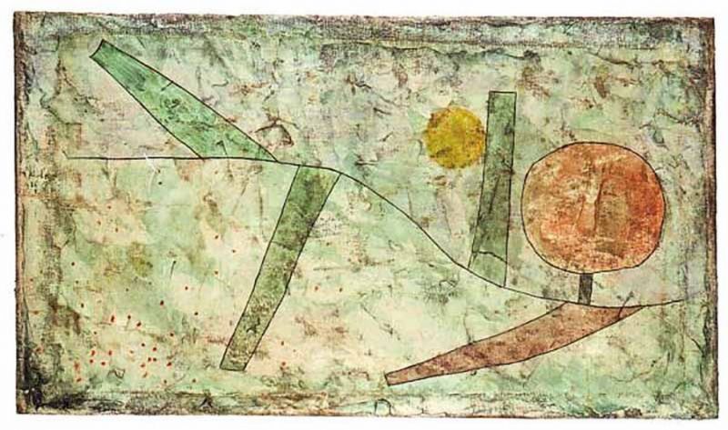 Paul Klee, Landscape in the Beginning - 1935
