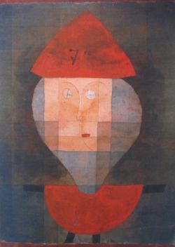 Peinture sur toile de Paul Klee, Marionette, 1923 reproduction peinte à la main
