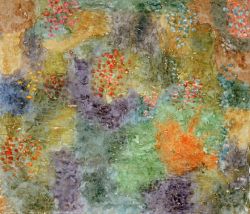 Peinture sur toile de Paul Klee Noerdlicher Garten In Bluete reproduction peinte à la main