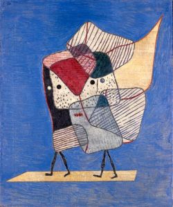 Peinture sur toile de Paul Klee Olfarbe Auf Leinwand reproduction peinte à la main
