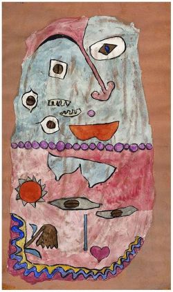 Peinture sur toile de Paul Klee, Over and Under - 1932 reproduction peinte à la main