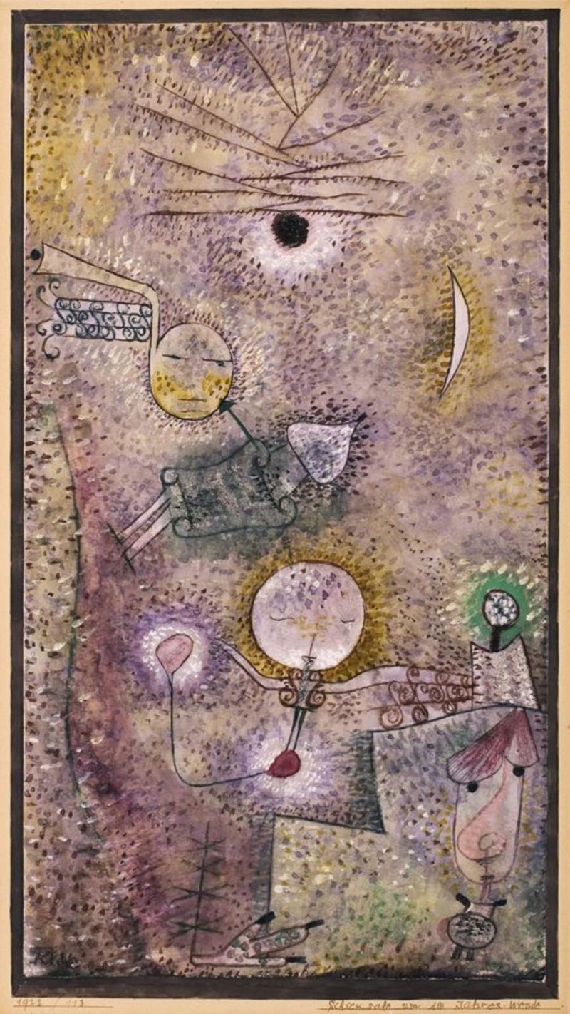 Paul Klee Schicksale Um Die Jahres-wende Fates At The Turn Of The Year 1922