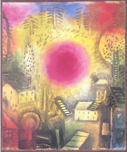 Peinture sur toile de Paul Klee Sommerlandschaft Summer Landscape 1924 reproduction peinte à la main