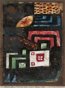 Peinture sur toile de Paul Klee, Studie Im Stein 1923 reproduction peinte à la main