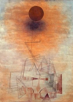 Peinture sur toile de Paul Klee The Bounds Of The Intellect reproduction peinte à la main
