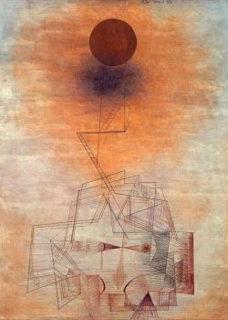 Peinture sur toile de Paul Klee The Bounds Of The Intellect 1927 reproduction peinte à la main
