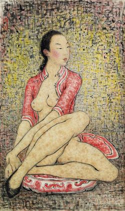 Paul Yuliang The Dreamer - 1955 reproduction peinte à la main