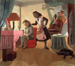 Paula Rego, The Maids -1987 reproduction peinte à la main