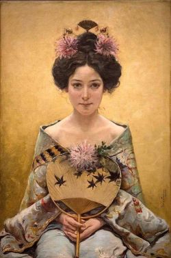 Pedro Saenz Chrysanthemums 1900 reproduction peinte à la main