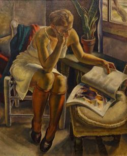 Phil Paradise Beryl 1938 reproduction peinte à la main