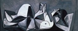 Peinture sur toile de Picasso Femme Couchee Lisant Reclining Woman Reading 1960 reproduction peinte à la main