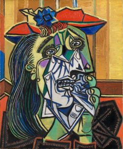 Picasso Femme Qui Pleure reproduction peinte à la main