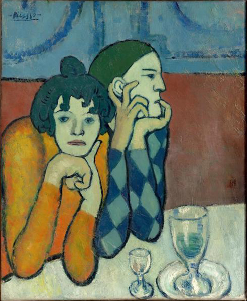 Picasso Harlequin And His Companion - Les Deux Saltimbanques