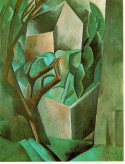 Peinture sur toile de Picasso House In The Garden reproduction peinte à la main