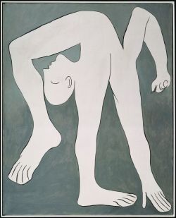 Peinture sur toile de Picasso L Acrobate reproduction peinte à la main