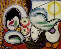 Peinture sur toile de Picasso Lying Female Nude Nu Couche 1932 reproduction peinte à la main