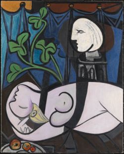 Peinture sur toile de Picasso Nude Green Leaves And Bust reproduction peinte à la main